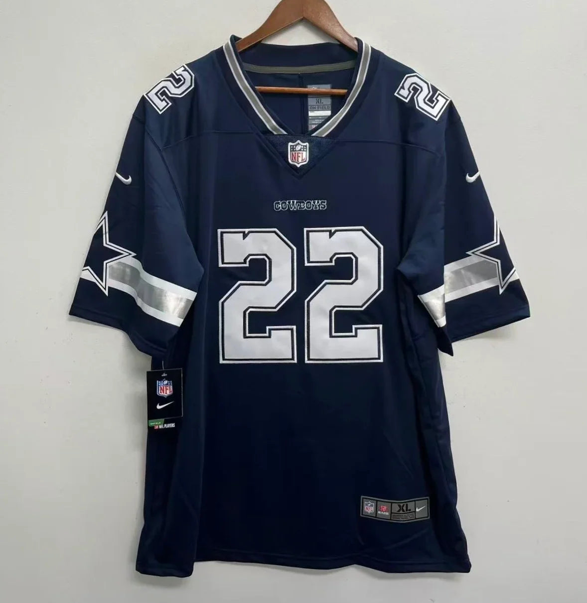 Emmitt Smith Dallas Cowboys Official NFL Nike Jersey product image 2, provided for visual reference and product detail review