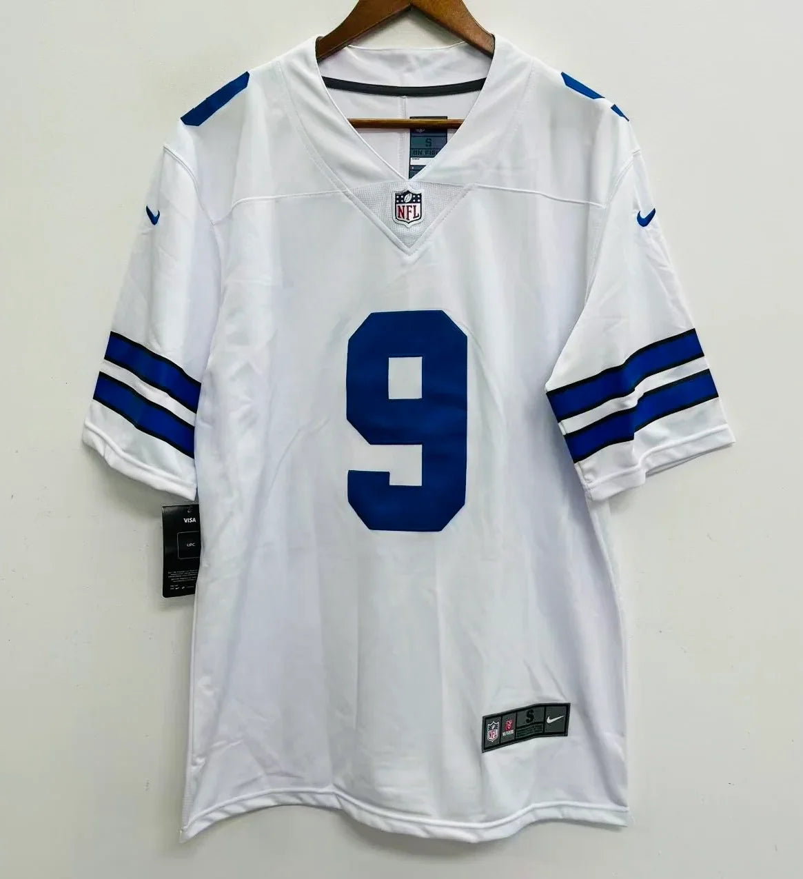 KaVontae Turpin Dallas Cowboys Official NFL Nike Jersey white product image 2, provided for visual reference and product