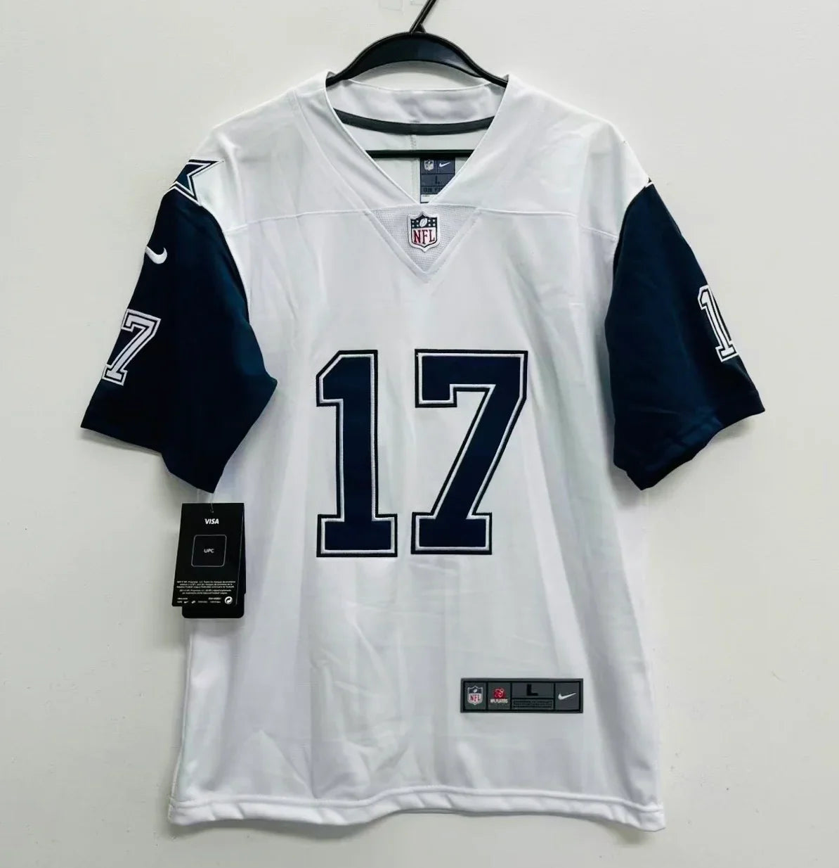 Brandon Aubrey YOUTH KIDS Dallas Cowboys Official NFL Alternate Jersey product image 2, provided for visual reference and