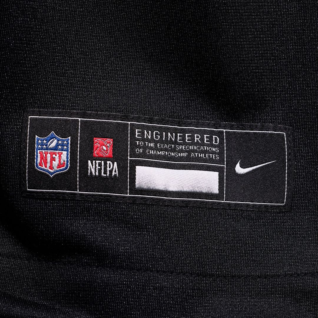 Carolina Panthers Popo Aumavae Nike Black Game Jersey product image 6