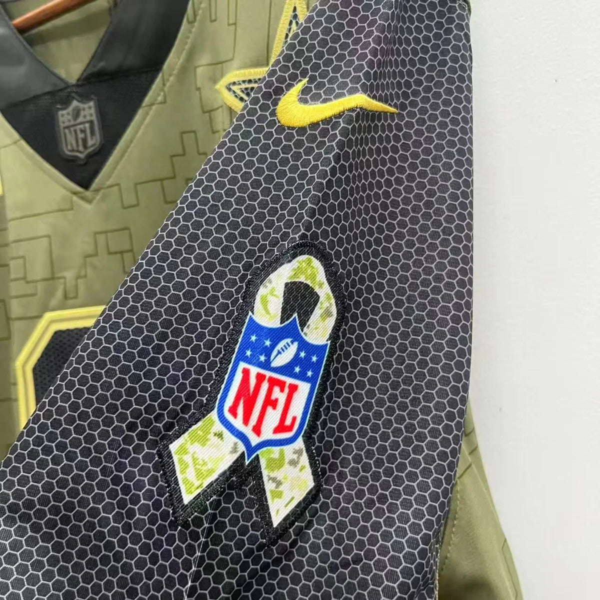 Troy Aikman Dallas Cowboys military salute to service Official NFL Nike Jersey product image 5, provided for visual
