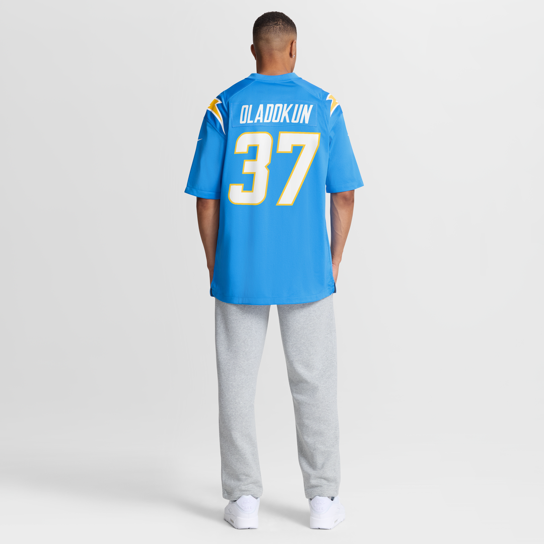 Los Angeles Chargers Jordan Oladokun Nike Powder Blue Game product image 8