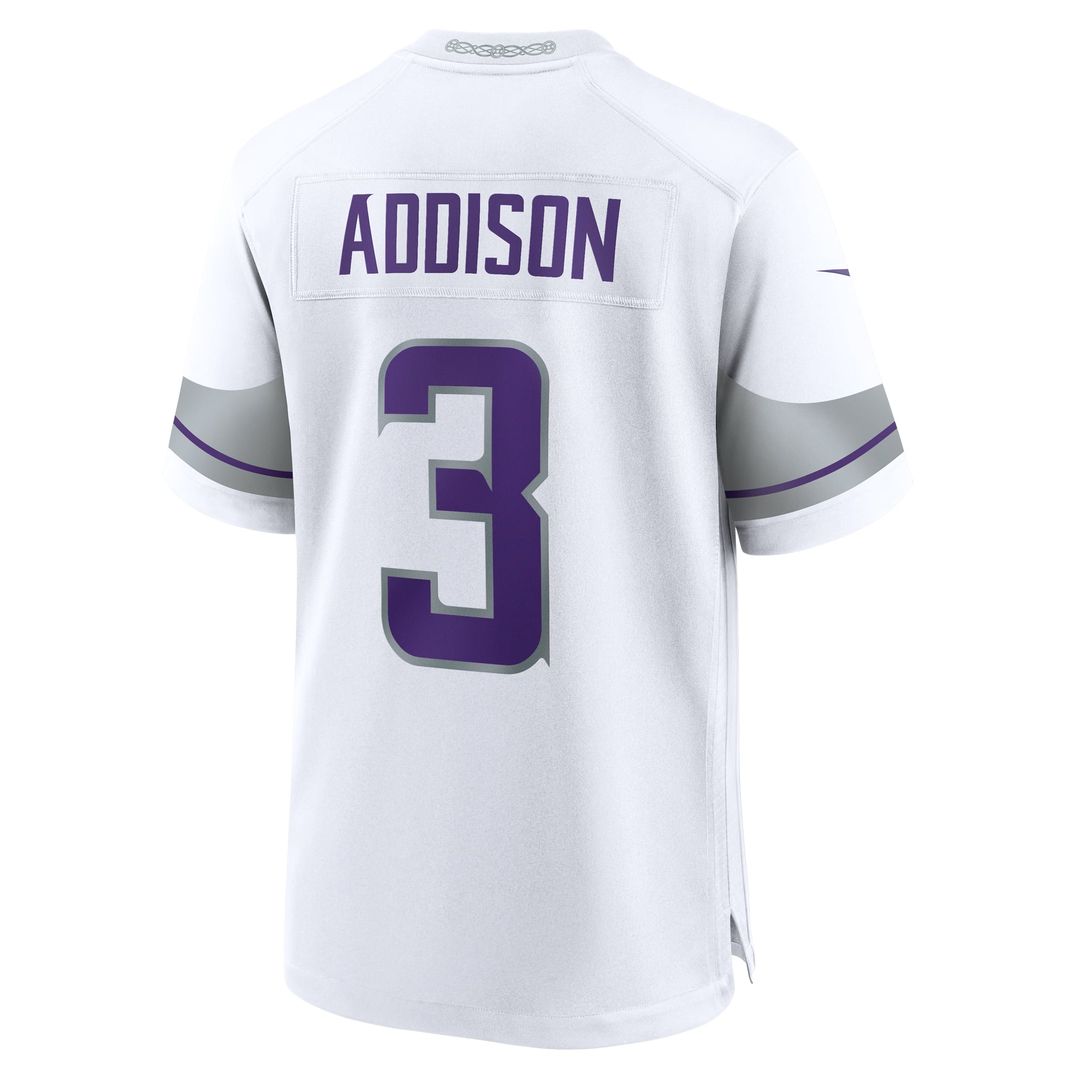Minnesota Vikings Jordan Addison Nike Purple Game Jersey product image 19