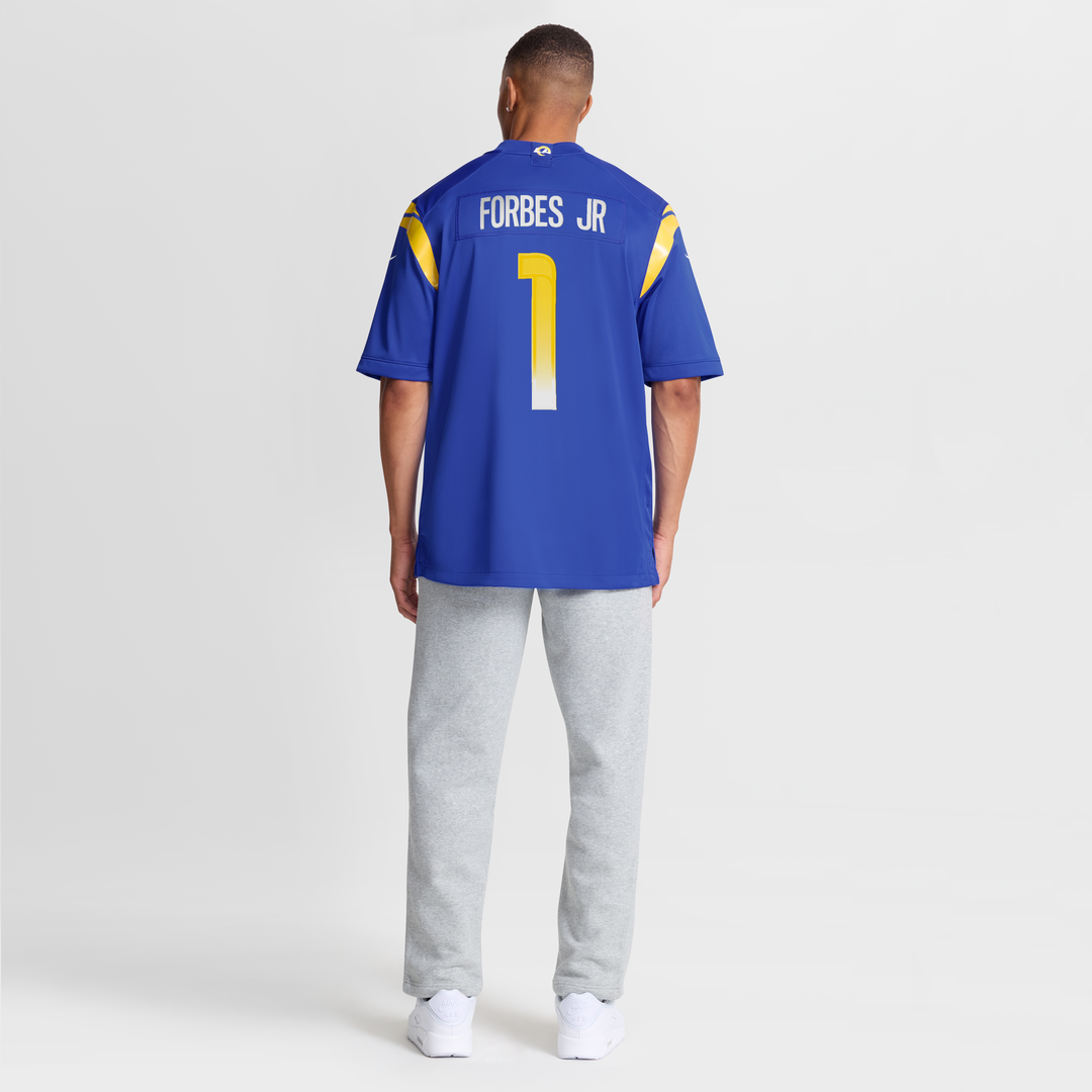 Los Angeles Rams Emmanuel Forbes Jr. Nike Royal Game Jersey product image 8