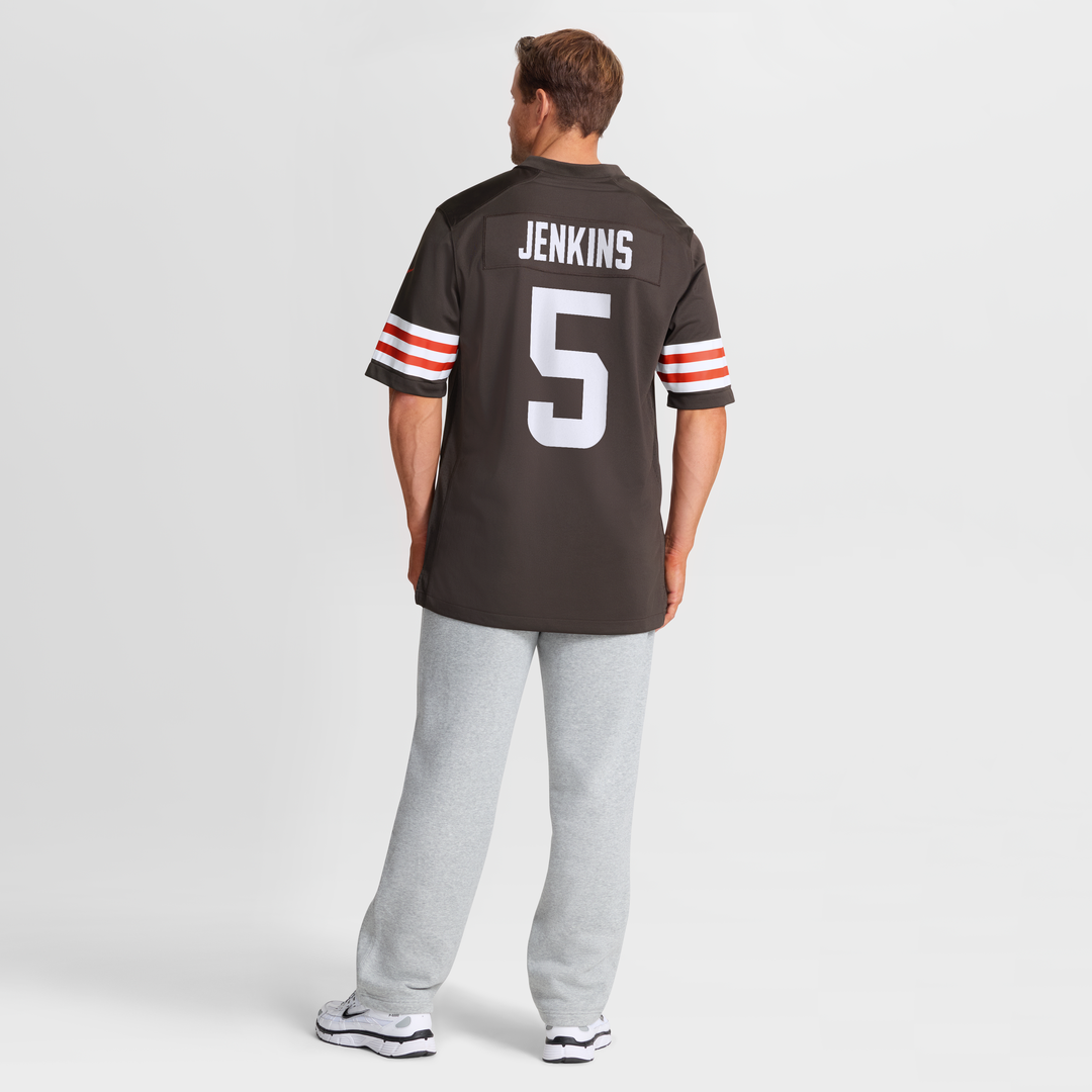Cleveland Browns Rayshawn Jenkins Nike Brown Game Jersey product image 8