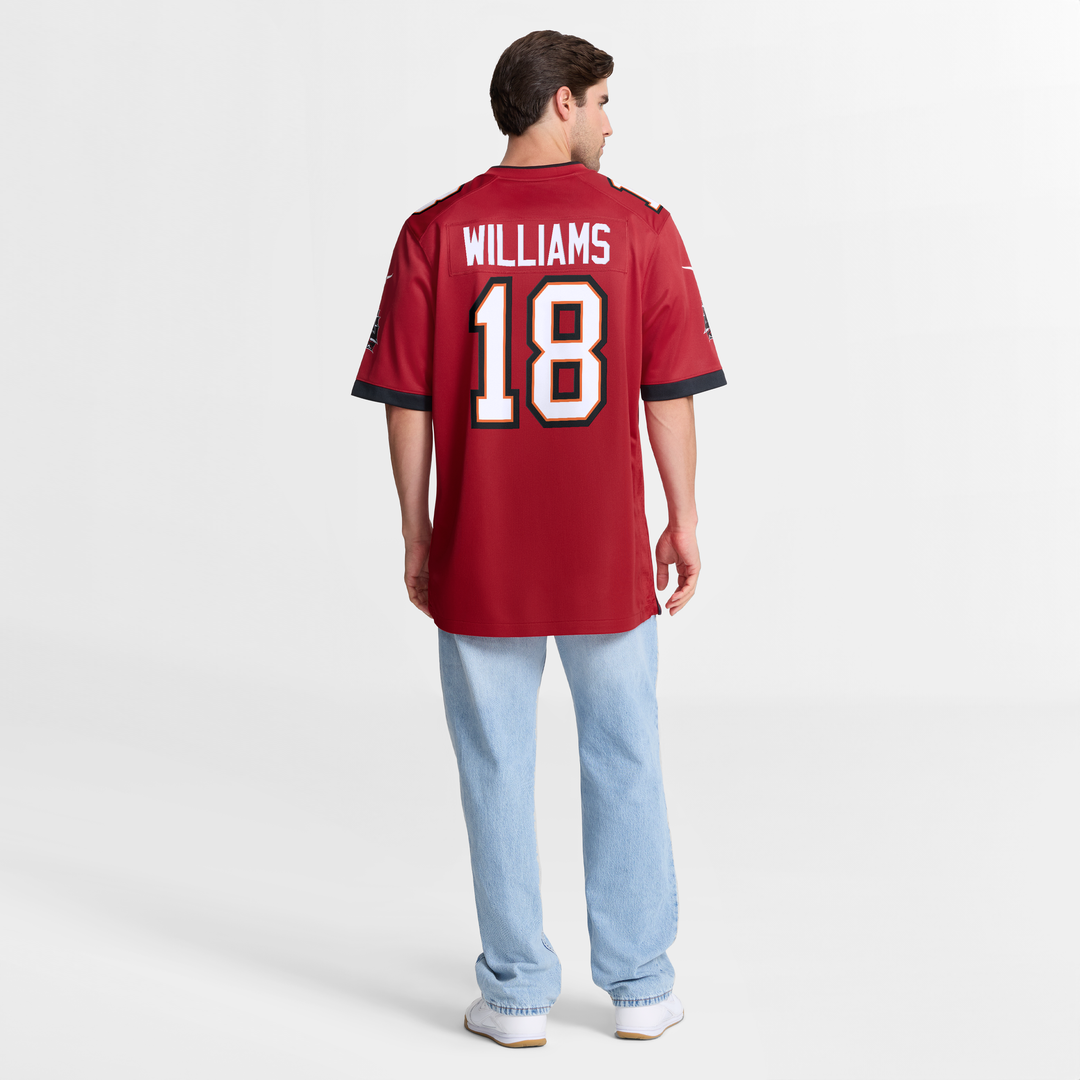 Tampa Bay Buccaneers Josh Williams Nike Red Game Jersey product image 8