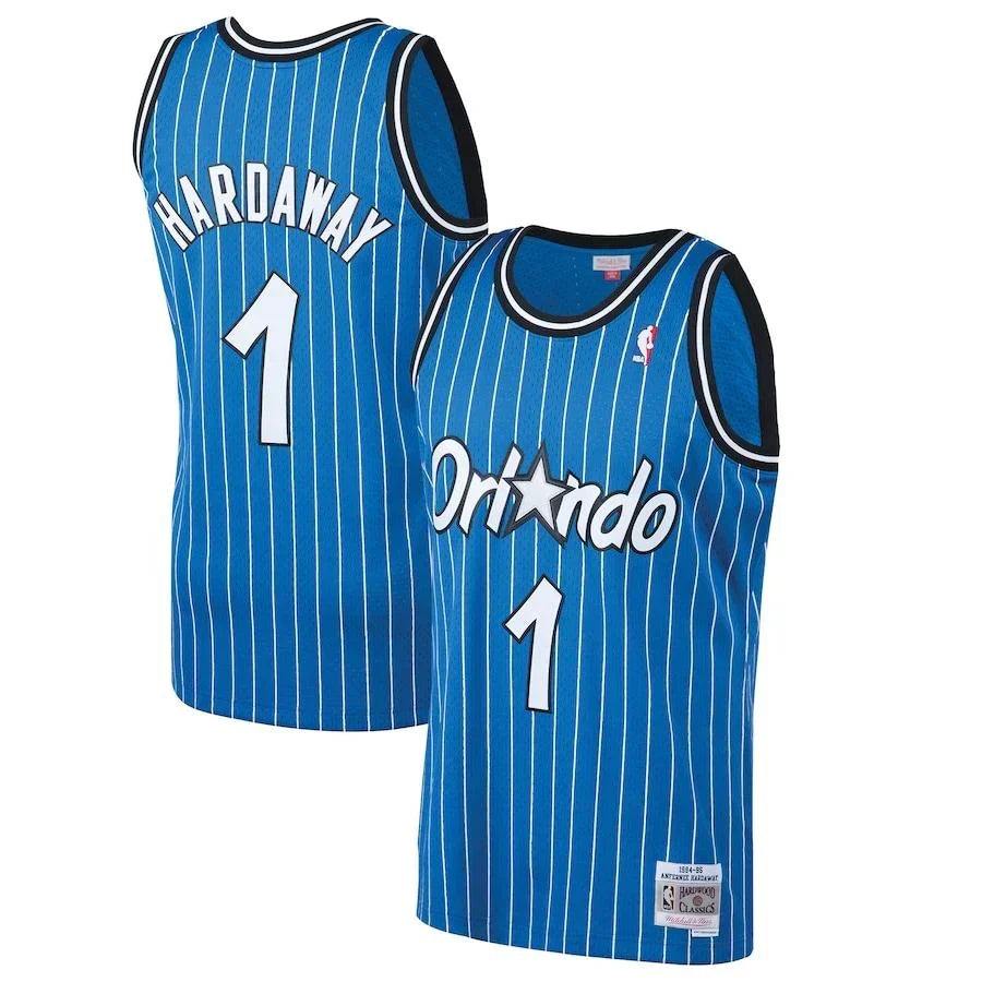 Penny Hardaway Orlando Magic 1994/95 Hardwood Classics Jersey - Blue product image 1, provided for visual reference and
