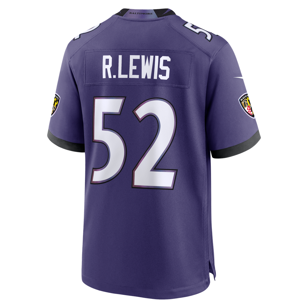 Baltimore Ravens Ray Lewis Nike Purple Team Retired Game product image 3