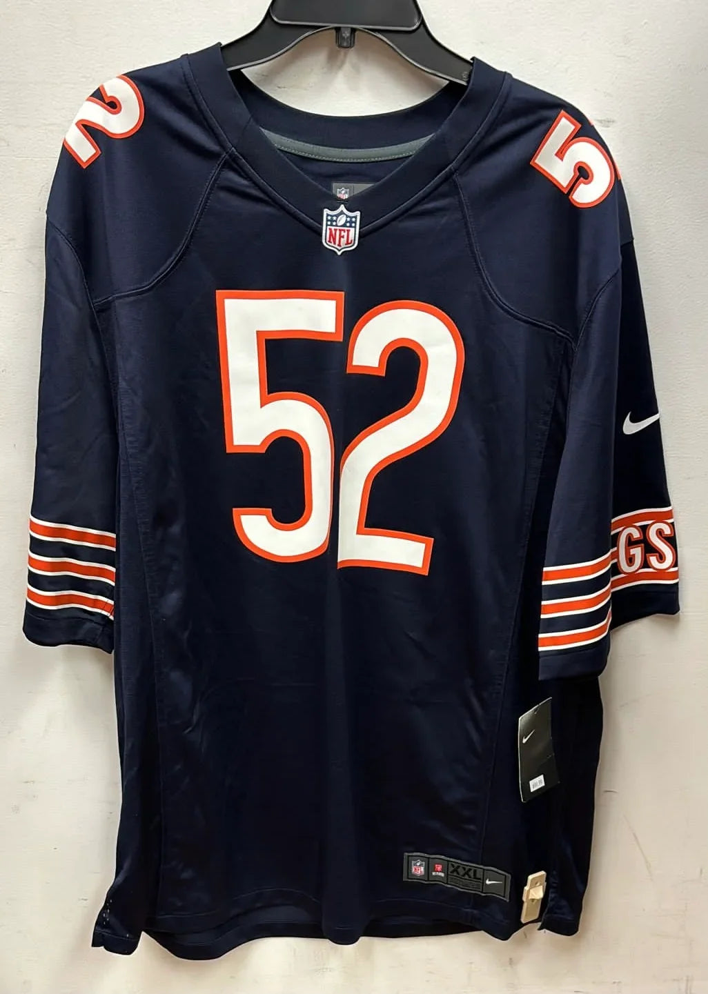 Khalil Mack Chicago Bears Jersey product image 2, provided for visual reference and product detail review