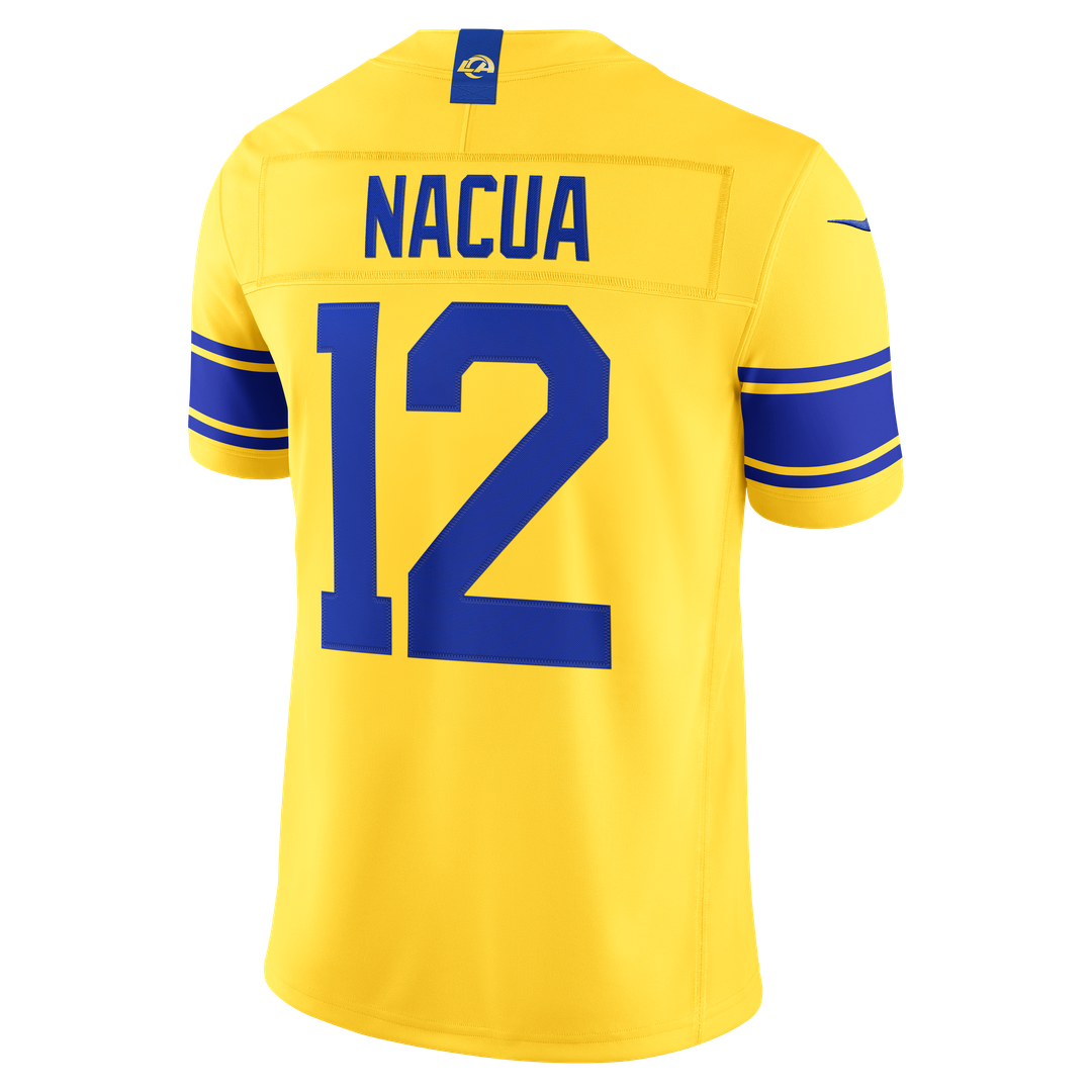 Los Angeles Rams Puka Nacua Nike White Vapor FUSE Stitched product image 30