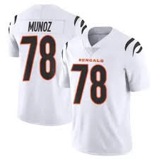 Anthony Munoz Cincinnati Bengals Official NFL Nike Jersey product image 1, provided for visual reference and product detail