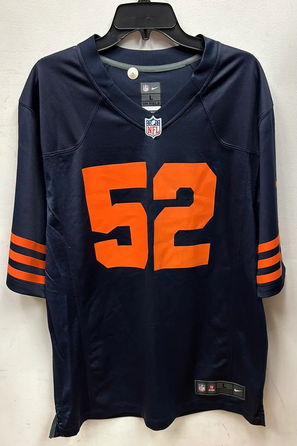 Khalil Mack Chicago Bears Official NFL NIKE Jersey product image 2, provided for visual reference and product detail review