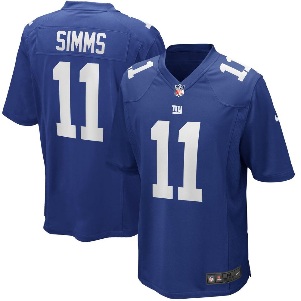 New York Giants Phil Simms Nike Royal Retired Player Game