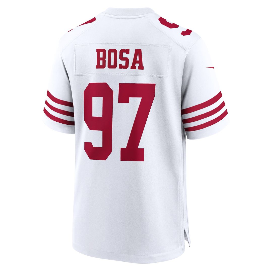 San Francisco 49ers Nick Bosa Nike Scarlet Game Jersey product image 19
