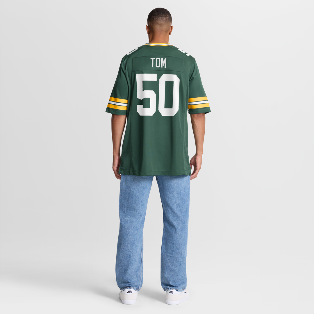 Green Bay Packers Zach Tom Nike Game Jersey product image 8