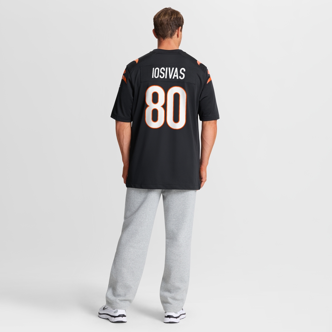 Cincinnati Bengals Andrei Iosivas Nike Black Game Jersey product image 8