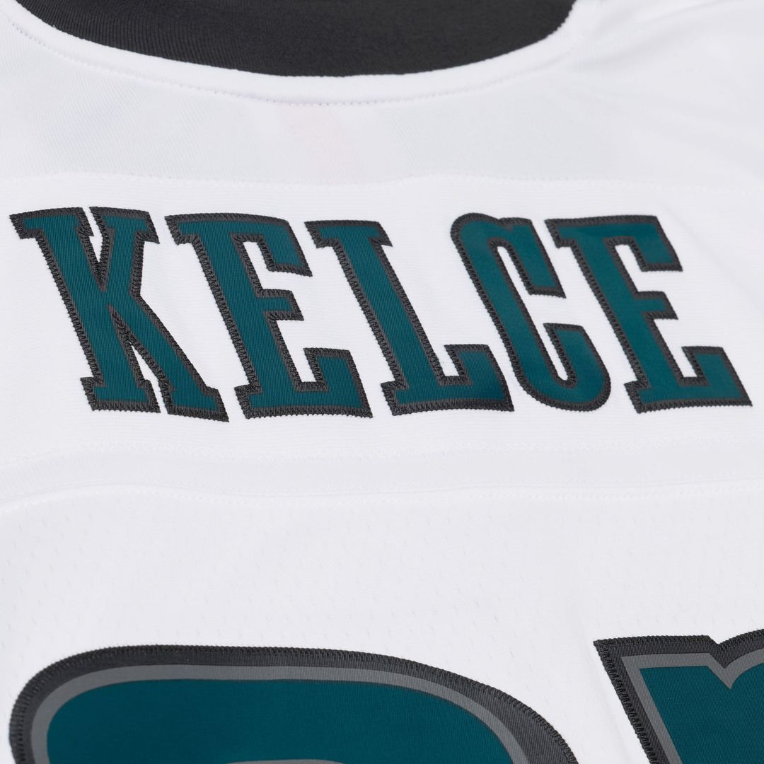 Philadelphia Eagles Jason Kelce Mitchell & Ness White Big & product image 9