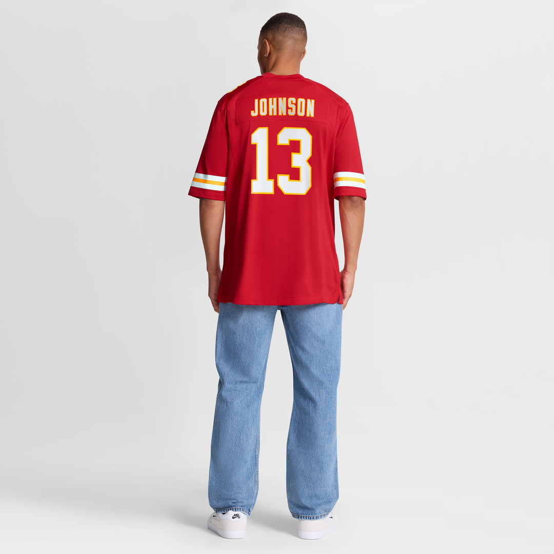 Kansas City Chiefs Nazeeh Johnson Nike Red Game Jersey product image 8