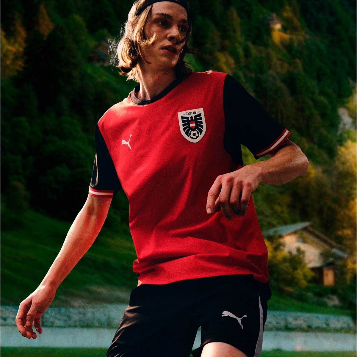 Puma Austria Replica Home Jersey product image 8, provided for visual reference and product detail review