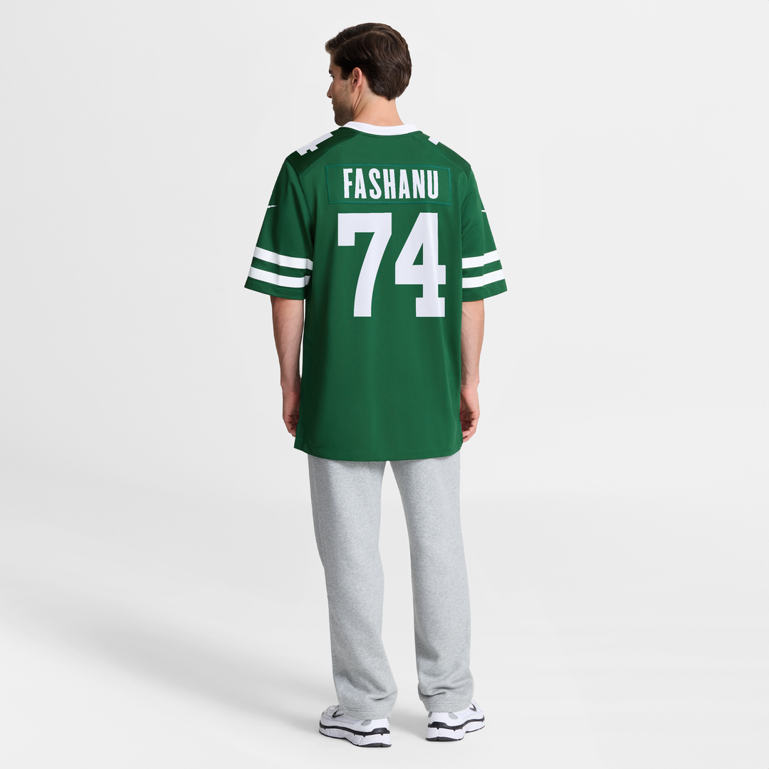 New York Jets Olu Fashanu Nike Gotham Green Game Jersey product image 8