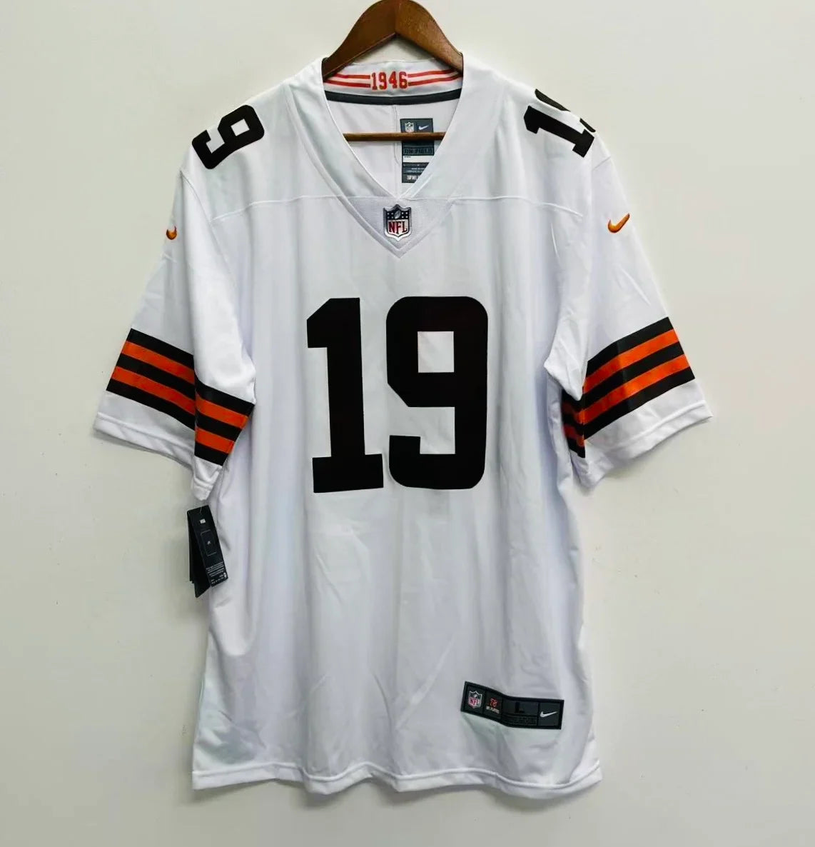 Bernie Kosar Cleveland Browns Official NFL Nike Jersey product image 2, provided for visual reference and product detail