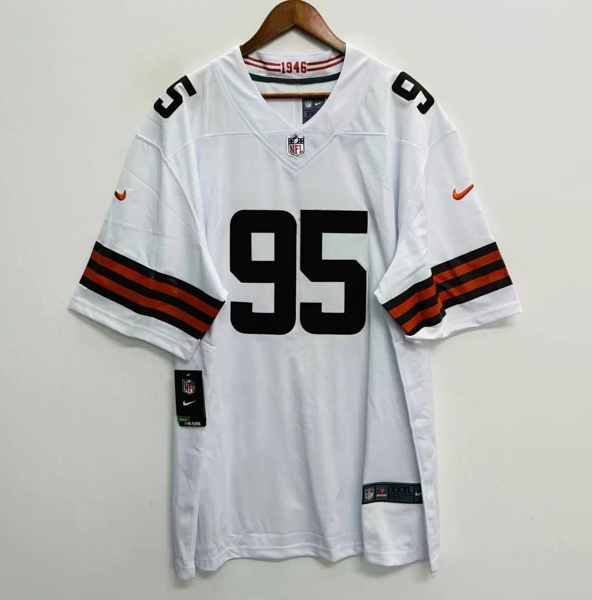 Myles Garrett Cleveland Browns Official NFL Jersey Nike product image 2, provided for visual reference and product detail