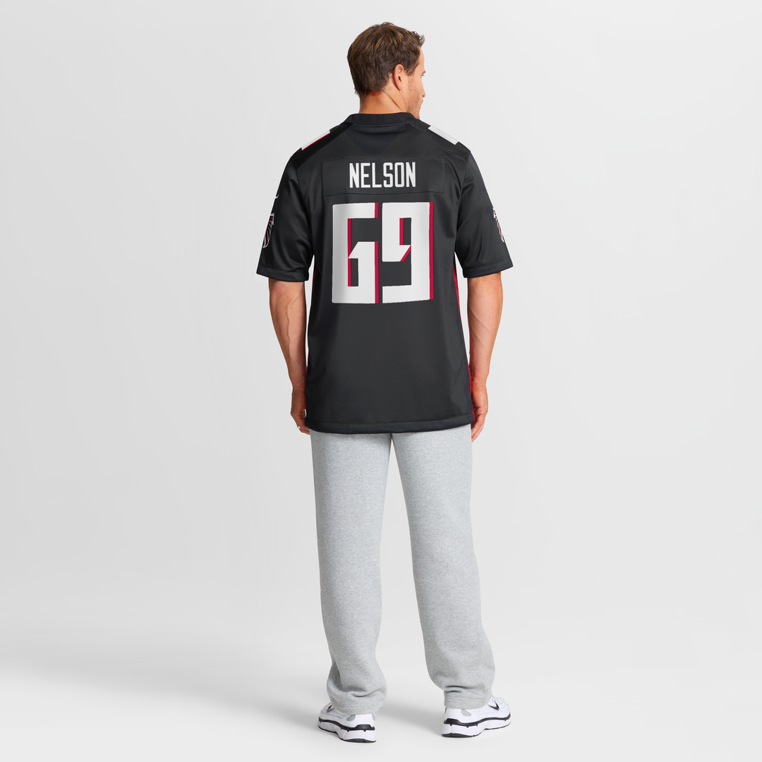 Atlanta Falcons Jack Nelson Nike Black Game Jersey product image 8