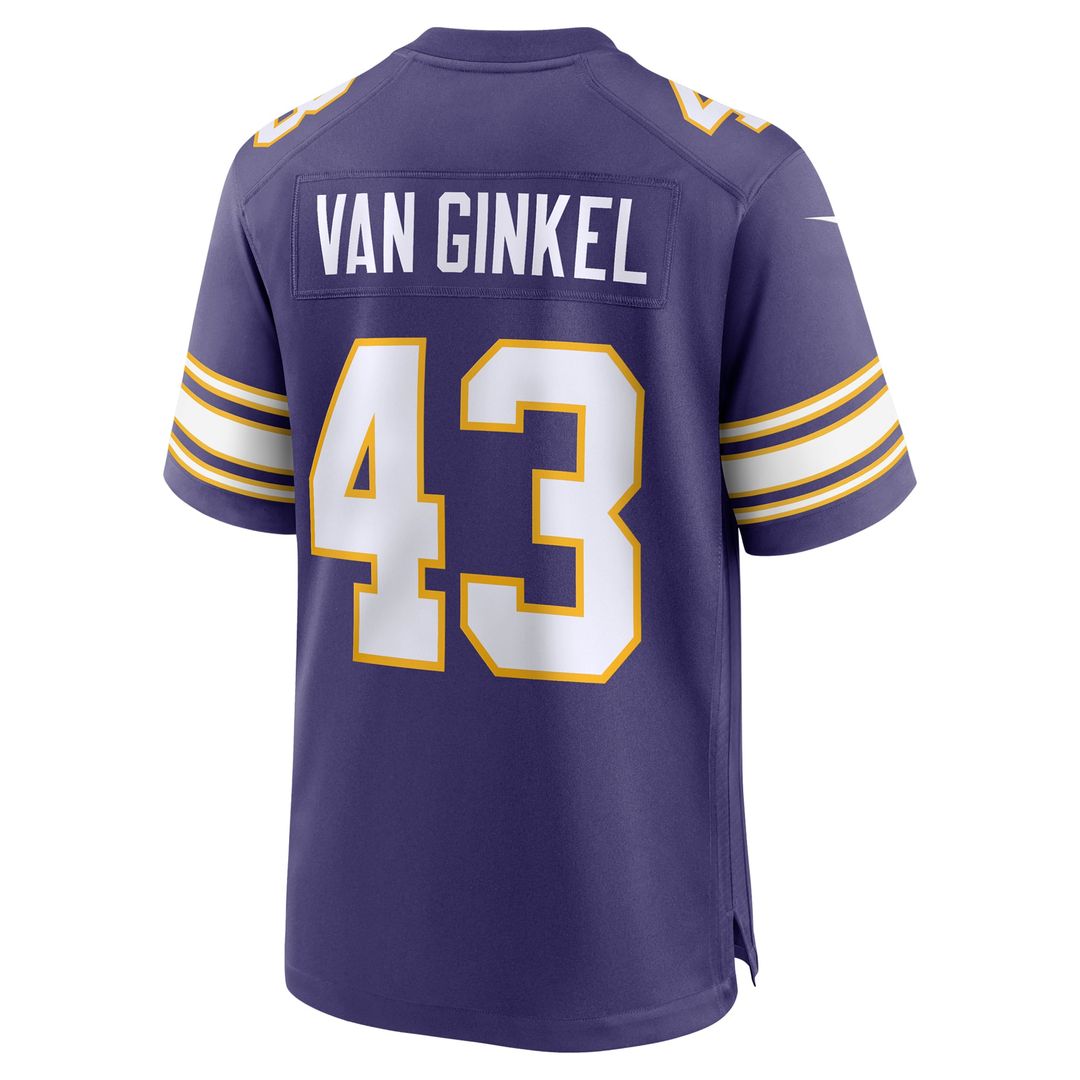 Minnesota Vikings Andrew Van Ginkel Nike Purple Alternate product image 3