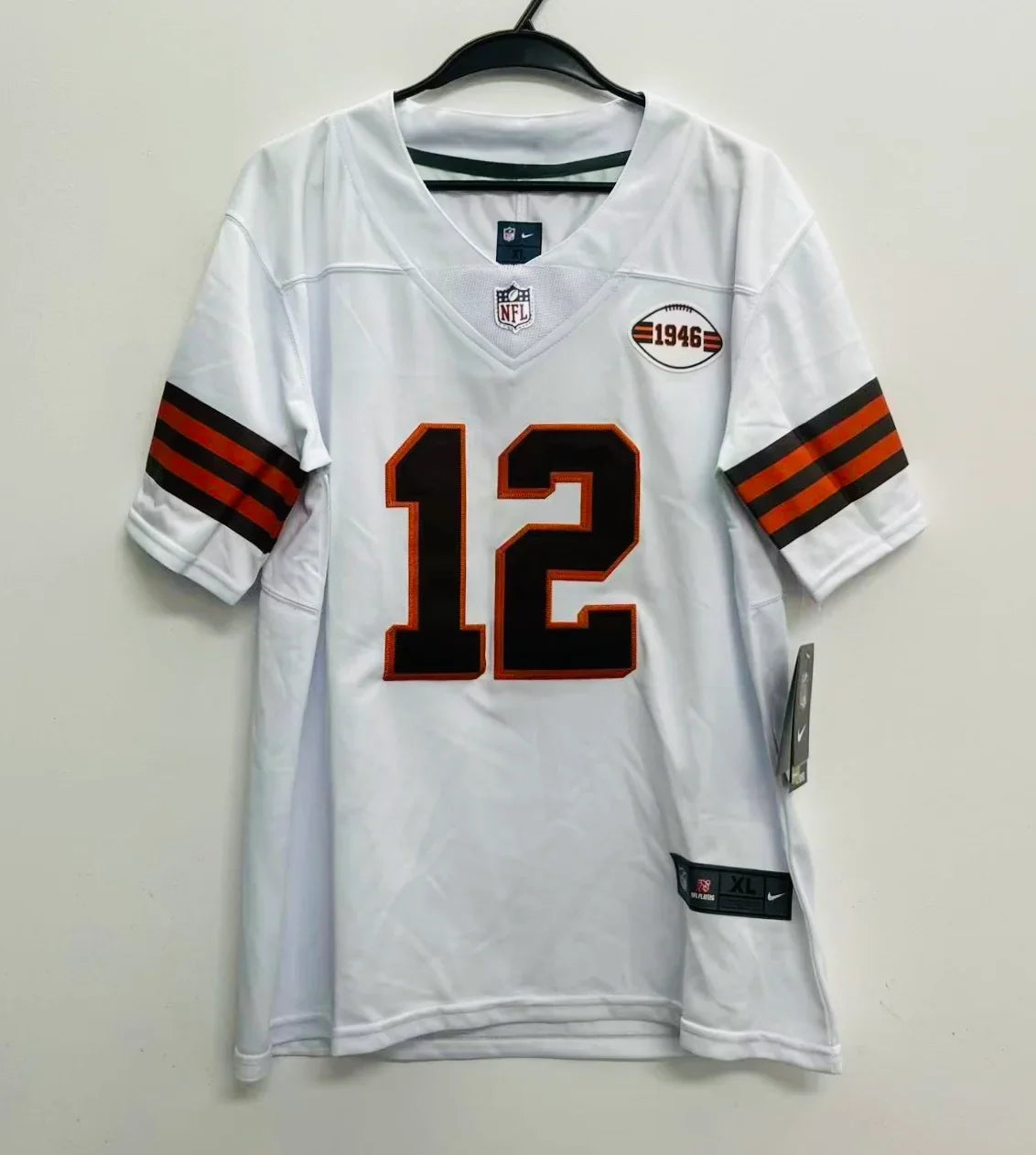 Shedeur Sanders YOUTH KIDS Cleveland Browns Official NFL Nike Jersey product image 2, provided for visual reference and