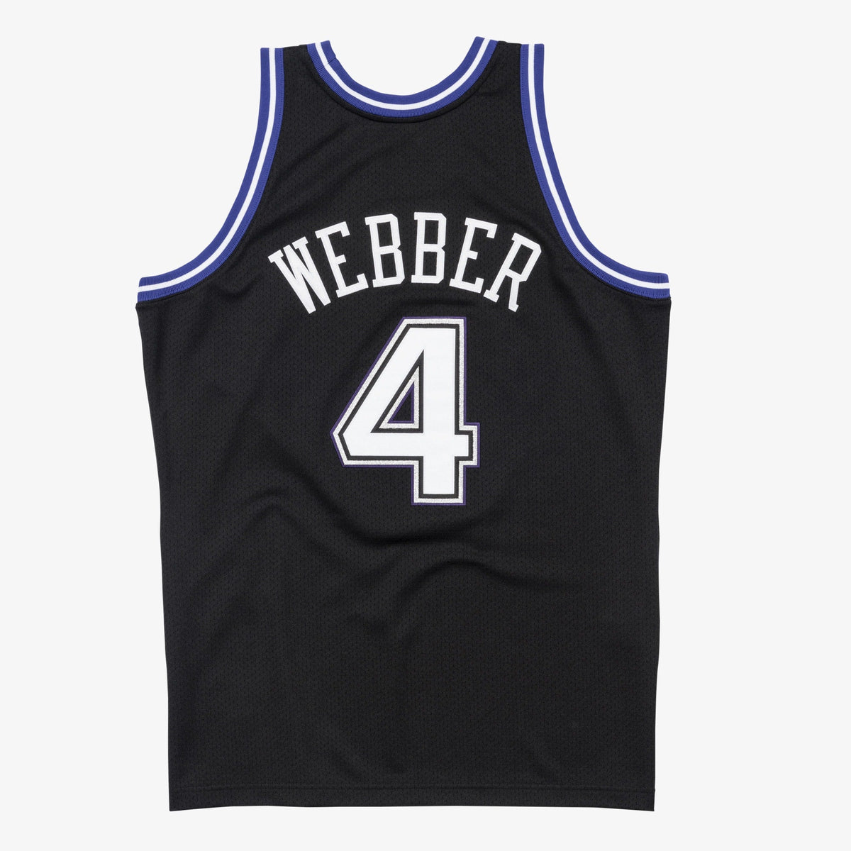 Chris Webber Sacramento Kings 1998-99 Black Jersey Stitched product image 2, provided for visual reference and product