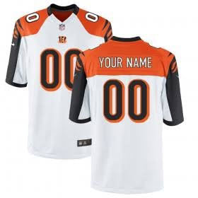 Any name & Number Cincinnati Bengals Official NFL Nike customized jersey product image 1, provided for visual reference and