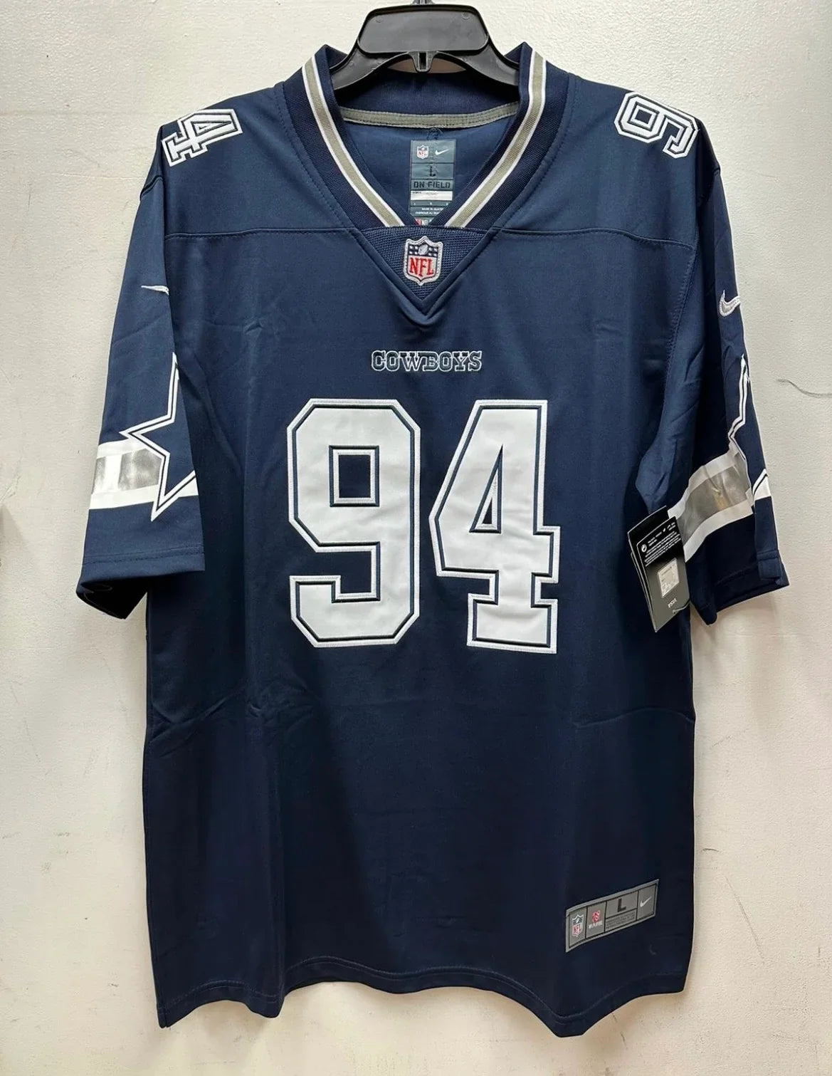 Charles Haley Dallas Cowboys NFL Jersey Mitchell & Ness product image 2, provided for visual reference and product detail
