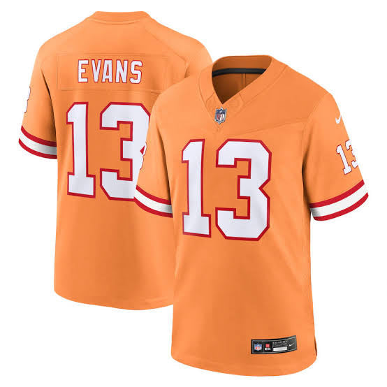 Mike Evans Tampa Bay Buccaneers YOUTH KIDS Official Nike Retro Jersey product image 1, provided for visual reference and