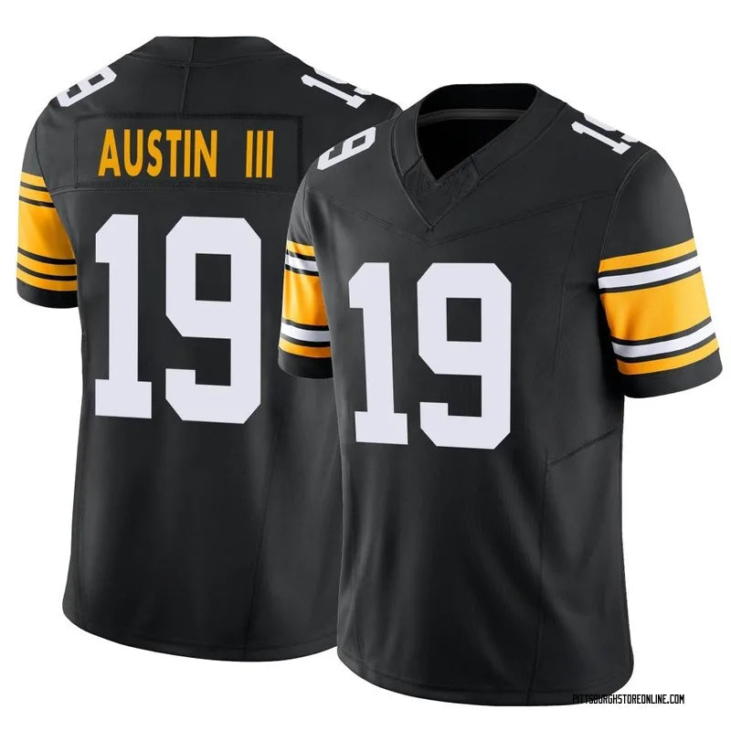 Calvin Austin III Youth Kids Pittsburgh Steelers Official NFL Nike Jersey retro product image 1, provided for visual