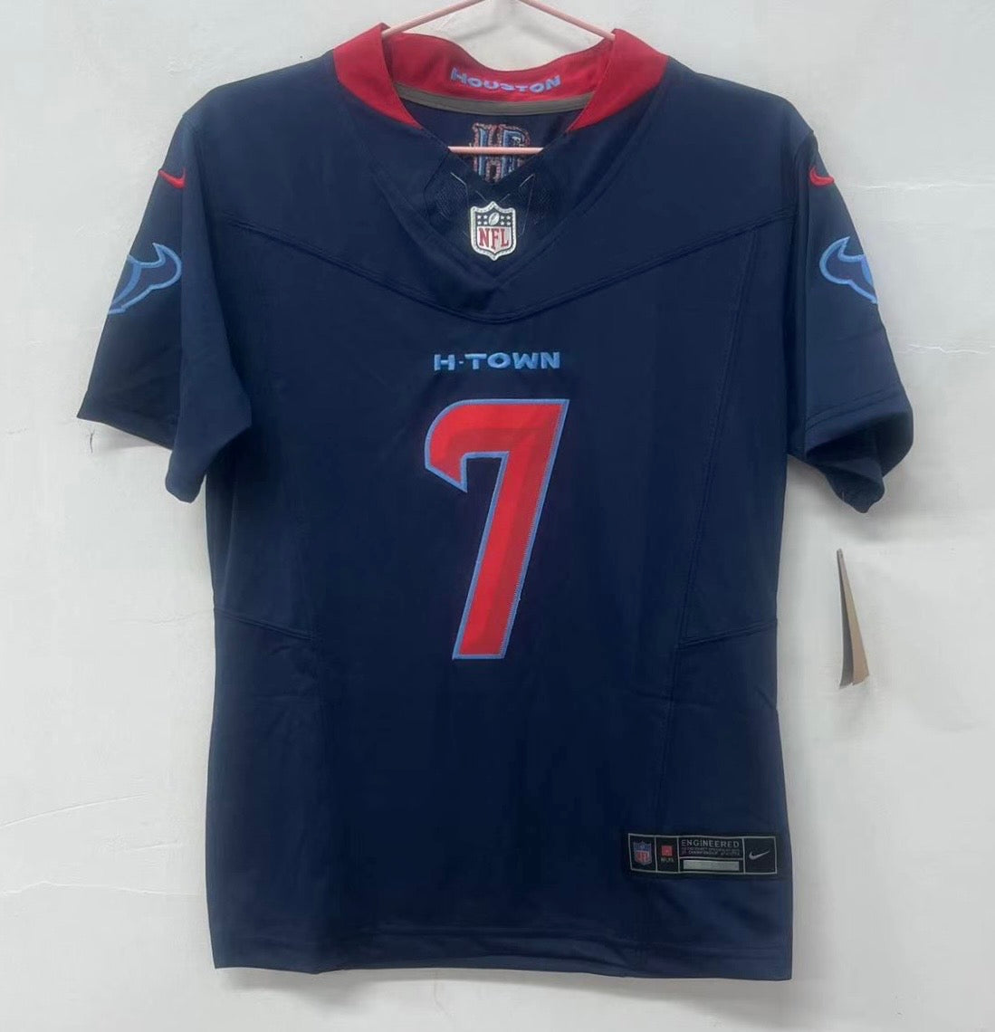 C.J. Stroud YOUTH Houston Texans Official NFL Nike Jersey H-TOWN product image 2, provided for visual reference and product
