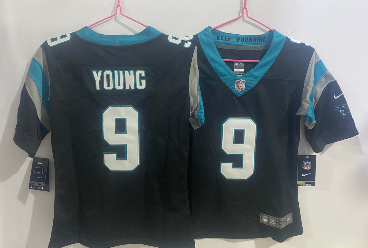 Bryce Young Carolina Panthers Official NFL Nike YOUTH Jersey product image 1, provided for visual reference and product