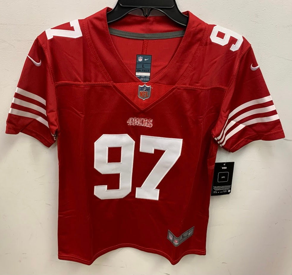 Nick Bosa San Francisco 49ers YOUTH Jersey product image 3, provided for visual reference and product detail review
