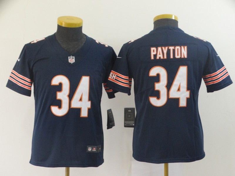Walter Payton Chicago Bears YOUTH KIDS Official NFL Nike Jersey product image 1, provided for visual reference and product