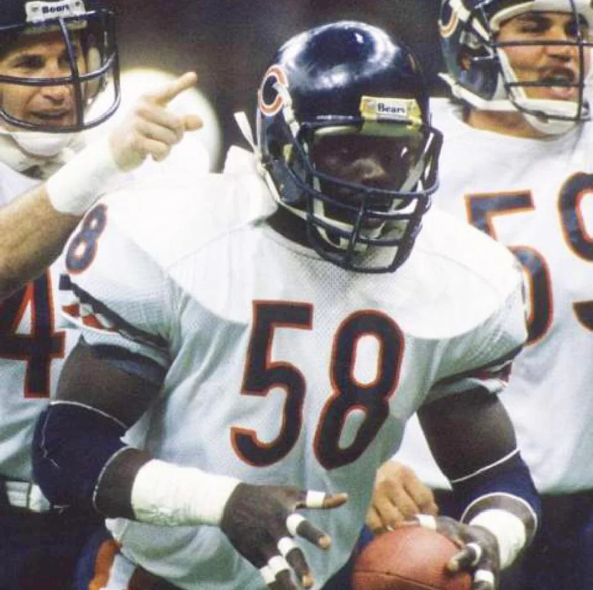 Wilber Marshall Chicago Bears NFL Mitchell & Ness Jersey product image 4, provided for visual reference and product detail
