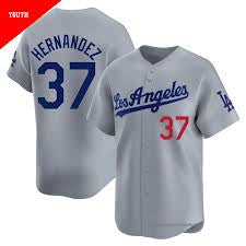 Teoscar Hernandez Los Angeles Dodgers YOUTH Official MLB Nike Jersey product image 1, provided for visual reference and