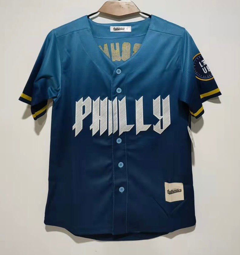 Alec Bohm YOUTH Philadelphia Phillies City Connect Jersey Classic Authentics product image 2, provided for visual reference