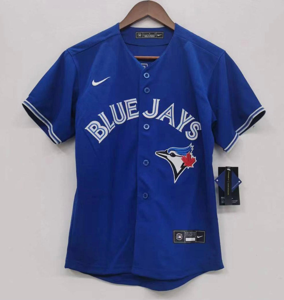 Vladimir Guerrero Jr. YOUTH Toronto Blue Jays Official MLB Nike Jersey Blue product image 3, provided for visual reference