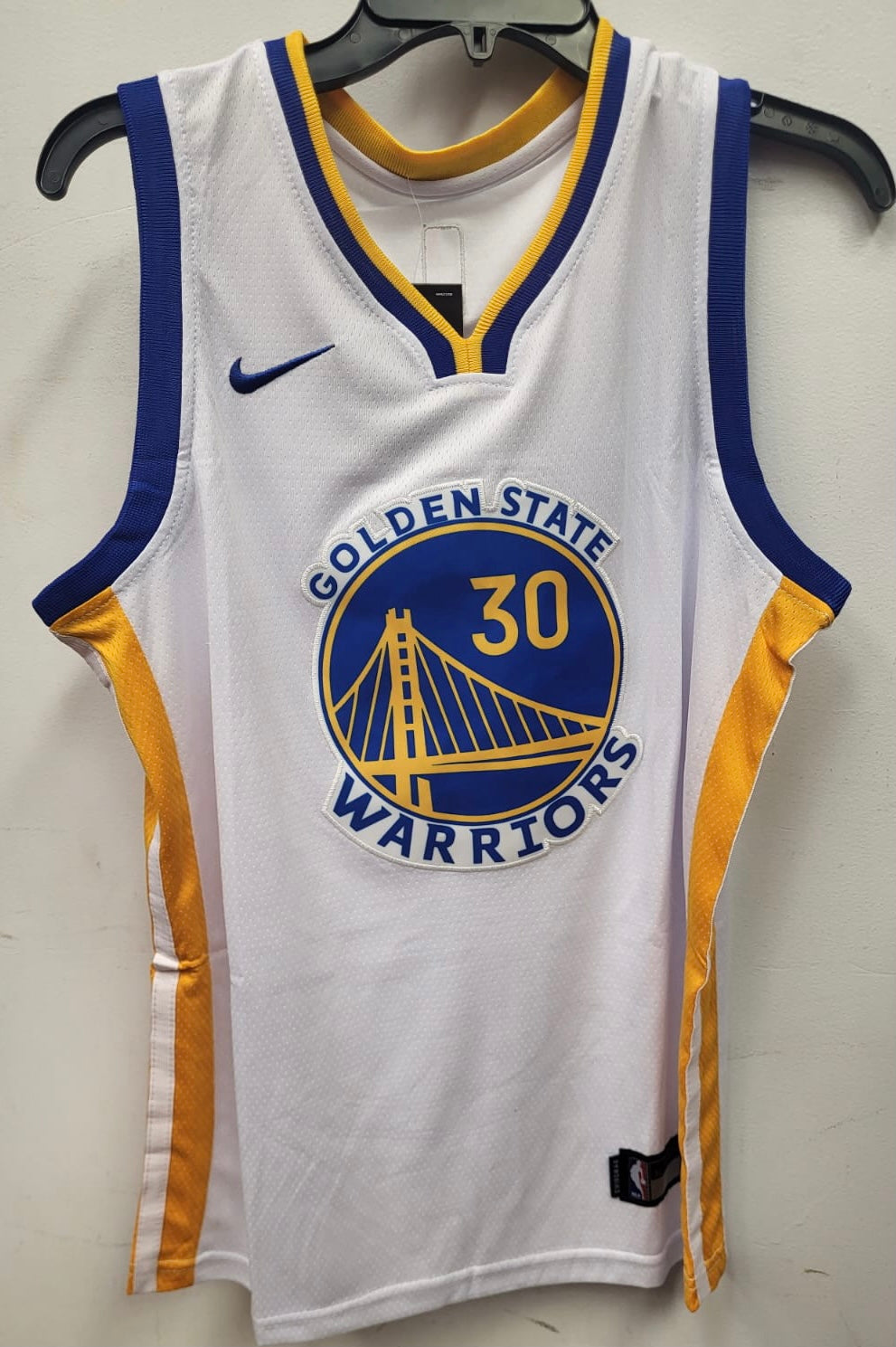 Stephen Curry Golden State Warriors YOUTH Official NBA Nike Jersey white product image 2, provided for visual reference and