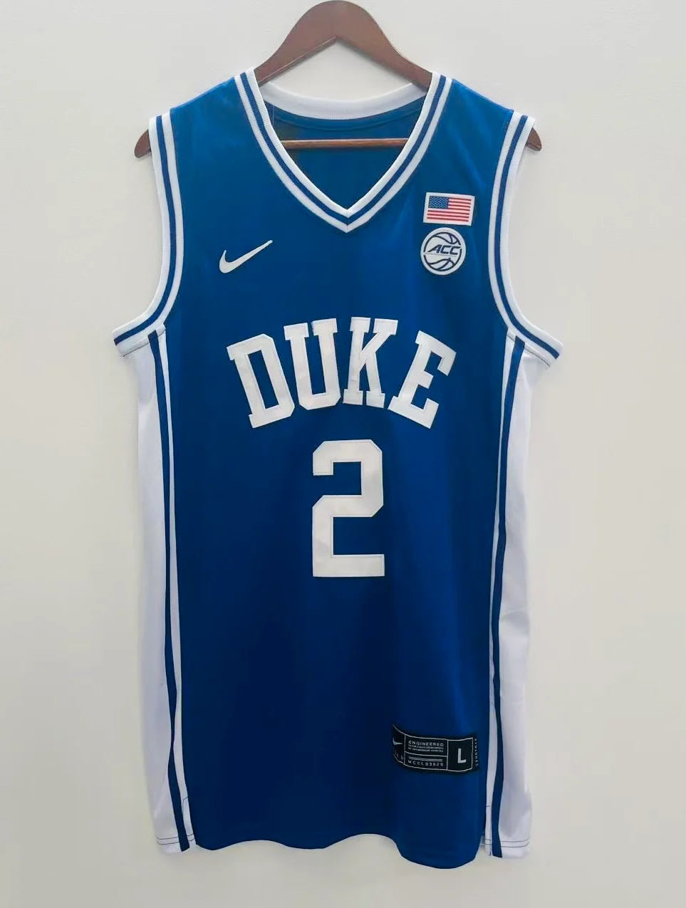 Cooper Flagg YOUTH KIDS Duke Blue Devils Official NCAA Nike Jersey product image 2, provided for visual reference and