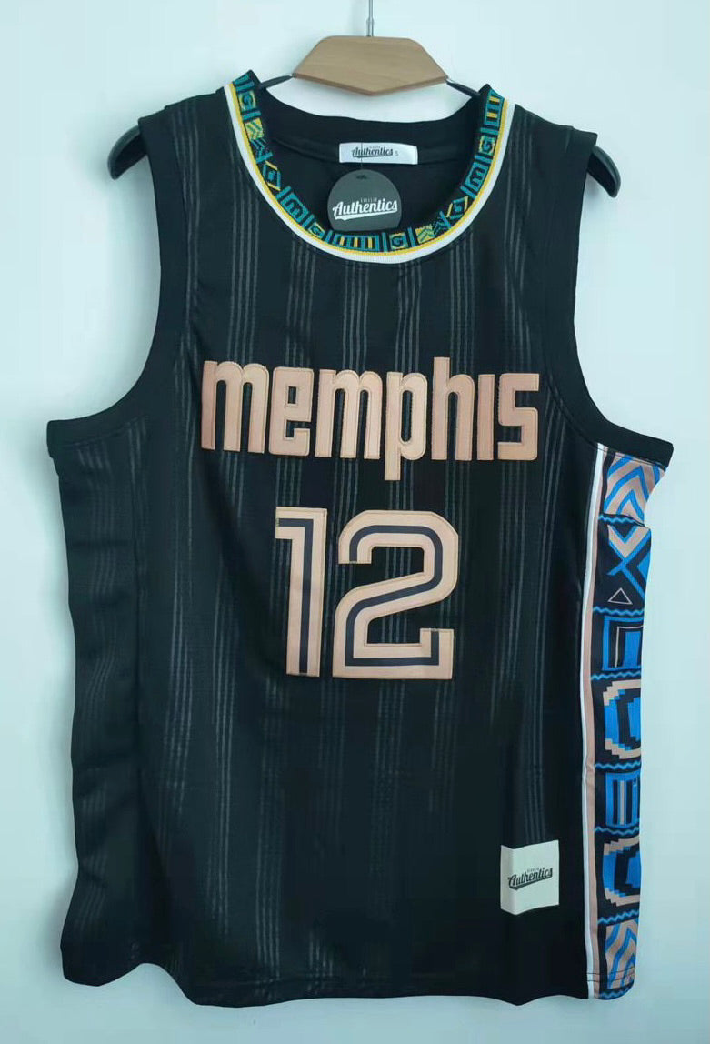 Ja Morant YOUTH Memphis Grizzlies Jersey Classic Authentics product image 2, provided for visual reference and product