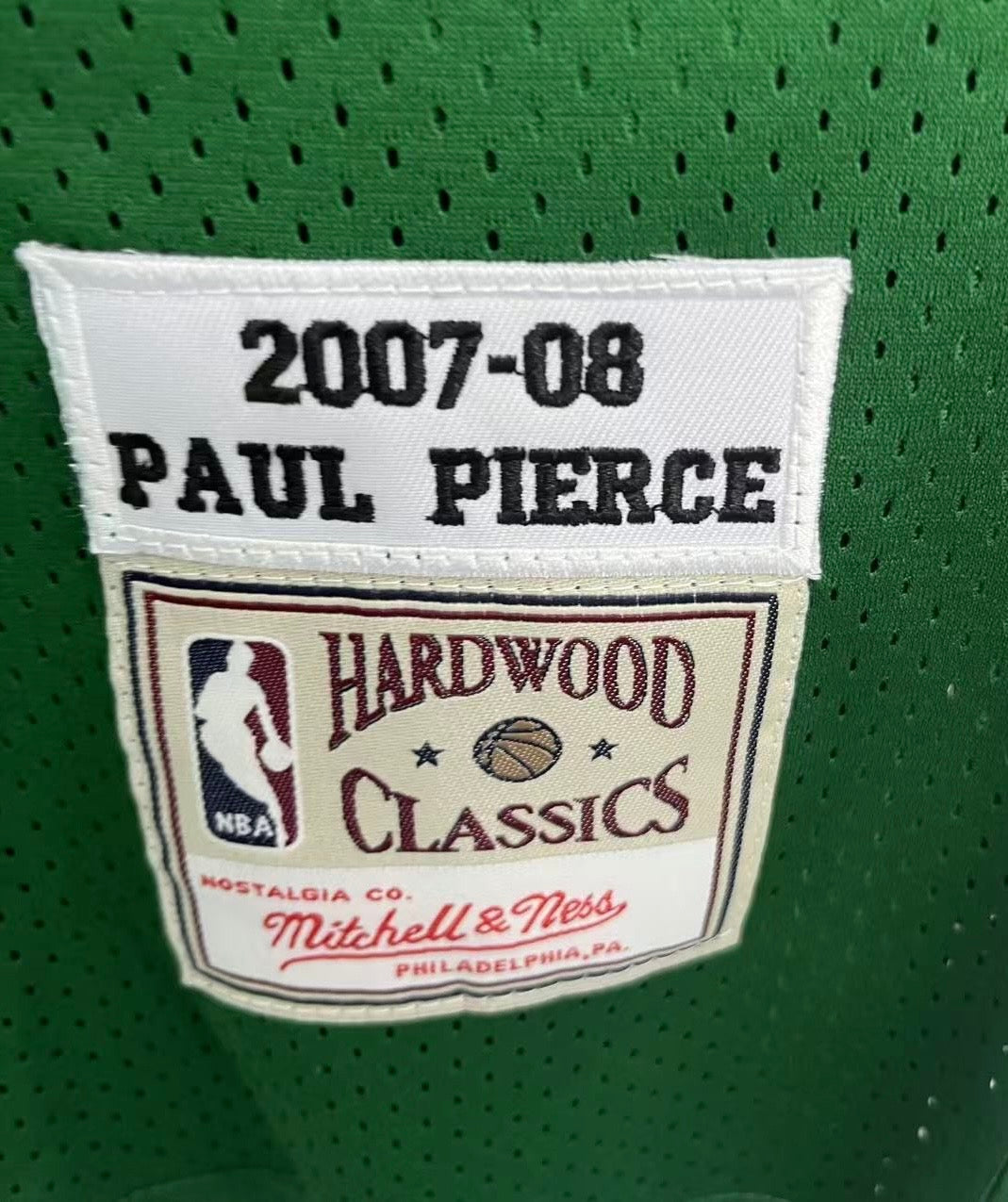 Paul Pierce Boston Celtics YOUTH Official NBA Mitchell & Ness Jersey product image 3, provided for visual reference and