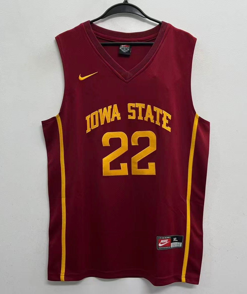 Tyrese Haliburton Iowa State Cyclones YOUTH Official NCAA Jersey product image 2, provided for visual reference and product