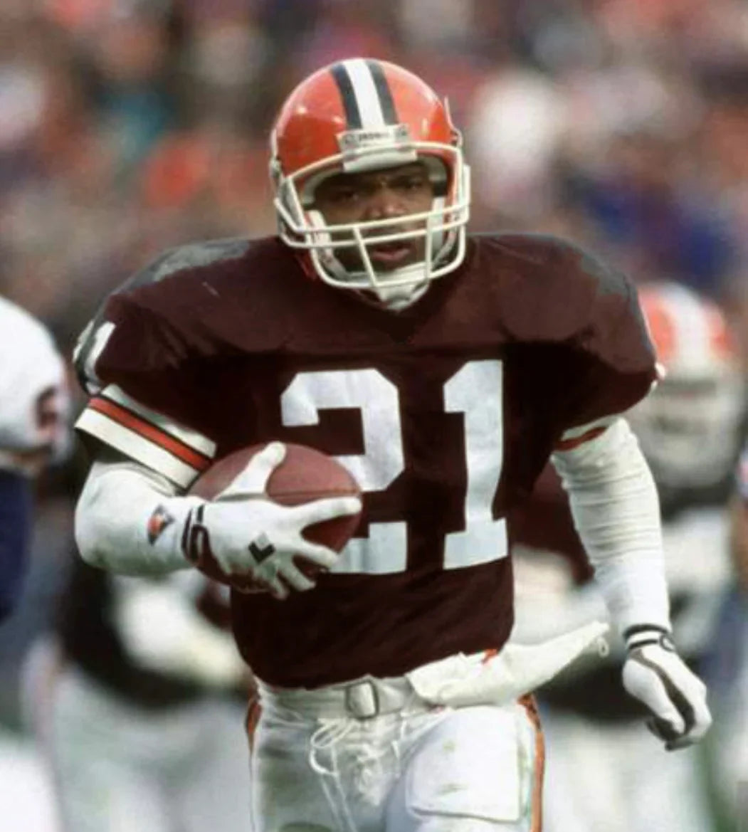 Eric Metcalf Cleveland Browns Official NFL Mitchell & Ness Jersey product image 4, provided for visual reference and product