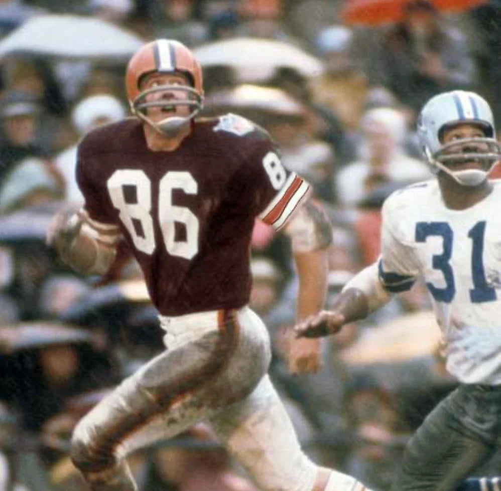 Gary Collins 1969 Cleveland Browns Official NFL Mitchell & Ness Jersey product image 4, provided for visual reference and