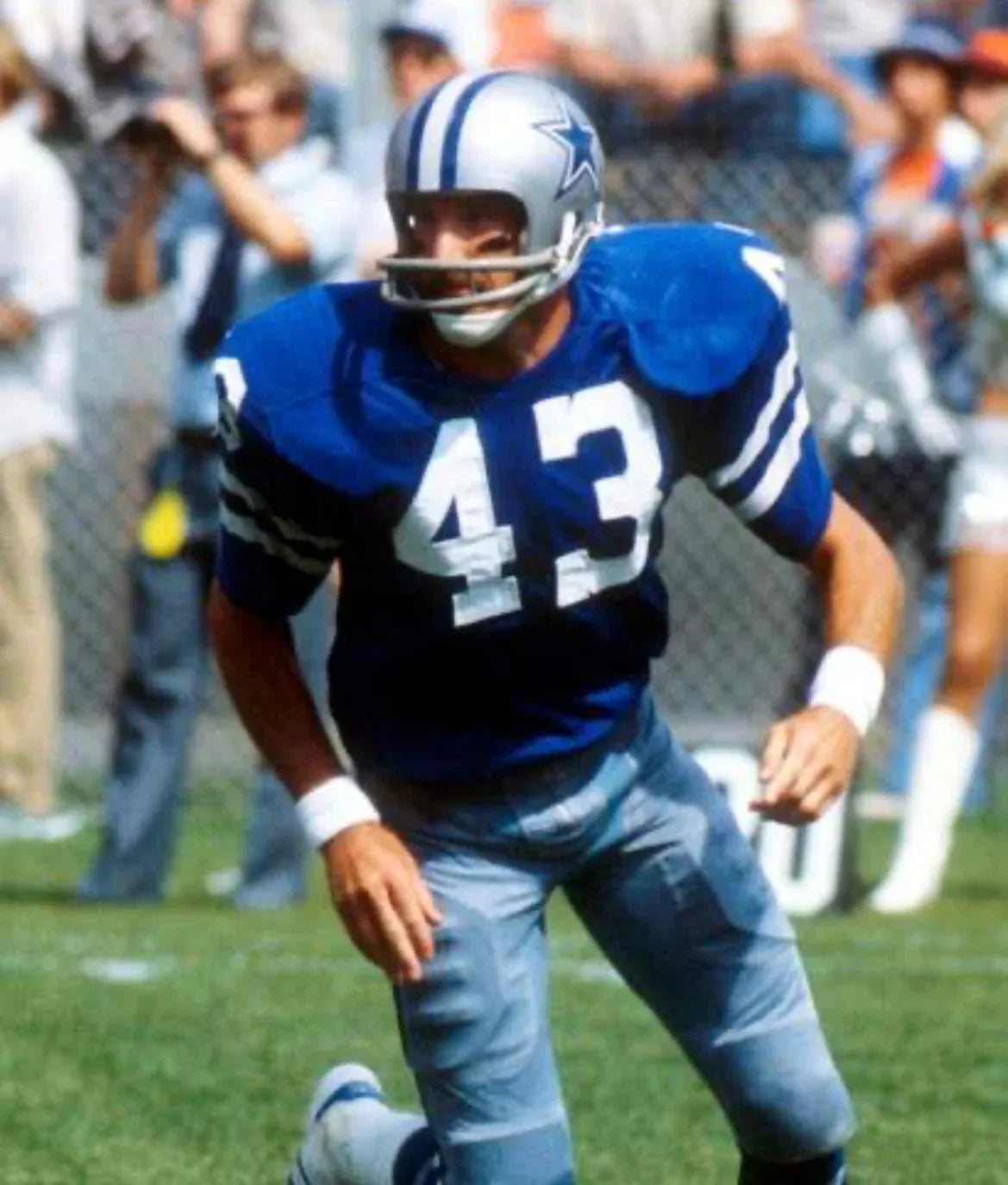 Cliff Harris 1974 Dallas Cowboys Official NFL Jersey Mitchell & Ness product image 3, provided for visual reference and